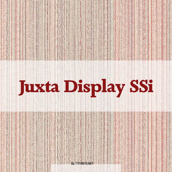 Juxta Display SSi example